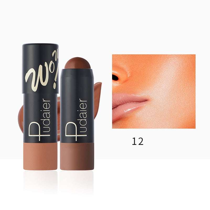 Foundation Makeup Color Rendering Not Smudge 12 Colors Lightweight Breathable Matte Stick Foundation Foundation Makeup Color Rendering Not Smudge 12 Colors Lightweight Breathable Matte Stick Foundation